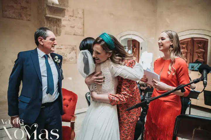 Reportaje de boda jardines la Cartuja Monica Hector Mayo 2023 ceremonia