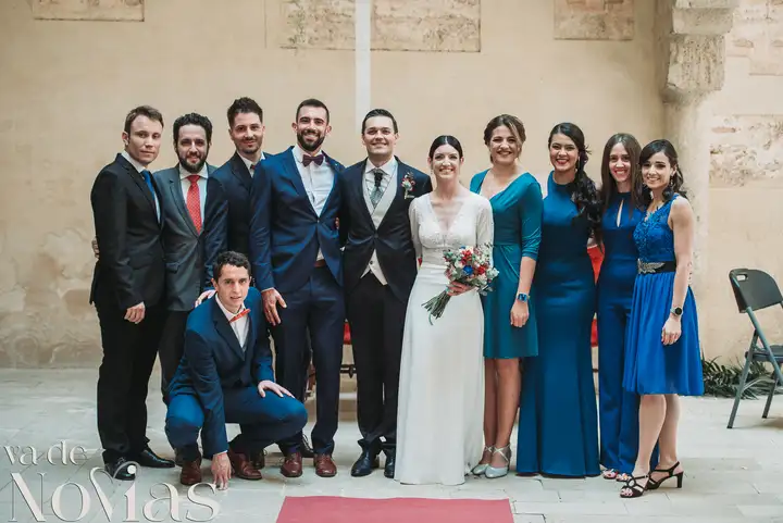 Reportaje de boda jardines la Cartuja Monica Hector Mayo 2023 ceremonia