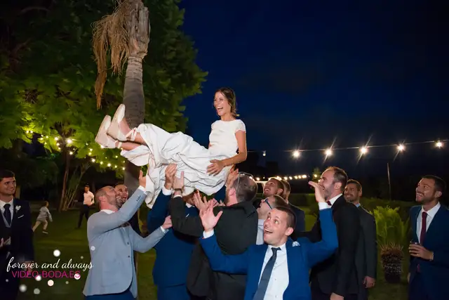 fotografías cocktail cena Huerto Barral