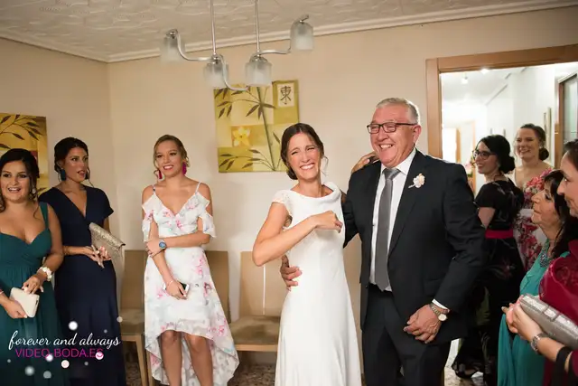 fotografías vestirse los novios