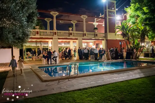 fotografías cocktail cena Huerto Barral