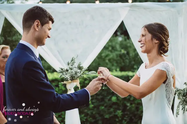 fotografías ceremonia Huerto Barral