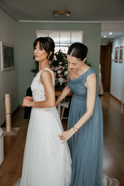 boda huerto Santa Maria Paula Vicent preparativos