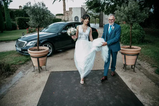 boda huerto Santa Maria Paula Vicent Salida / Entrada portada