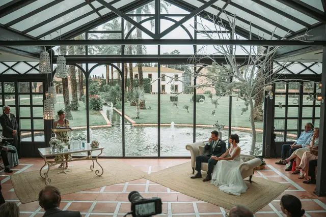 boda huerto Santa Maria Paula Vicent ceremonia