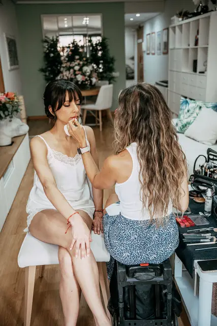 boda huerto Santa Maria Paula Vicent preparativos