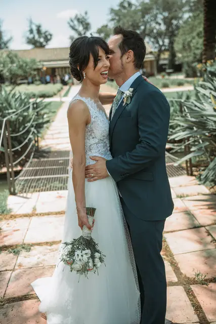 boda huerto Santa Maria Paula Vicent portada sesion pareja