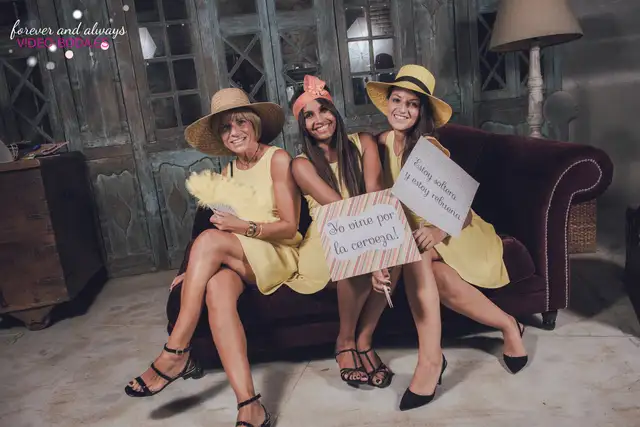 photocall revelado boda vintage valencia