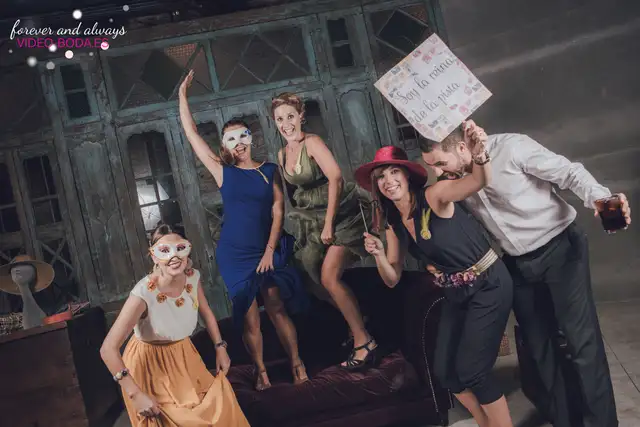 photocall revelado boda vintage valencia