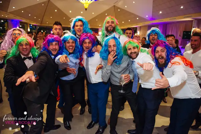 fiesta boda noche vieja