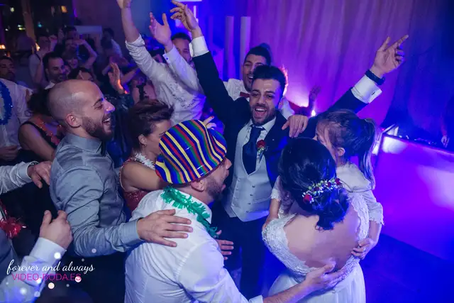 fiesta boda noche vieja