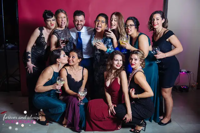 fiesta boda noche vieja