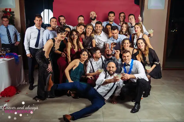 fiesta boda noche vieja