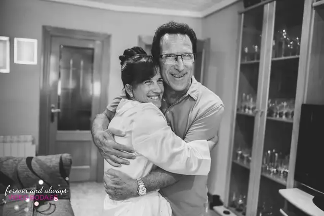 fotografías novios casa