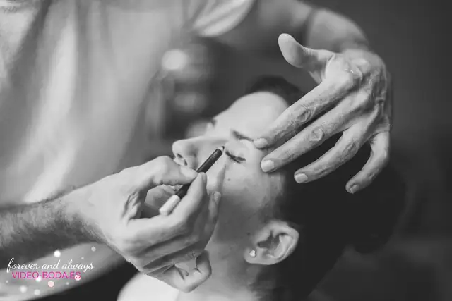 fotografías novios casa