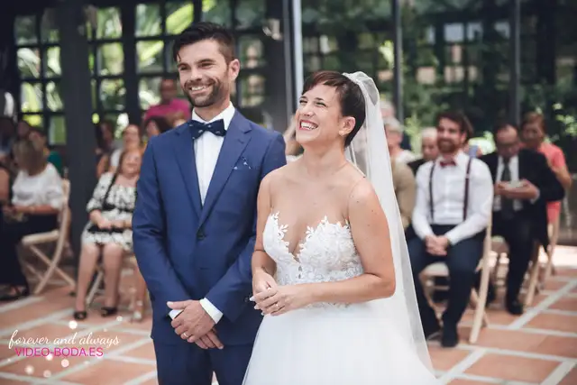 fotografías boda invernadero Huerto Santa Maria