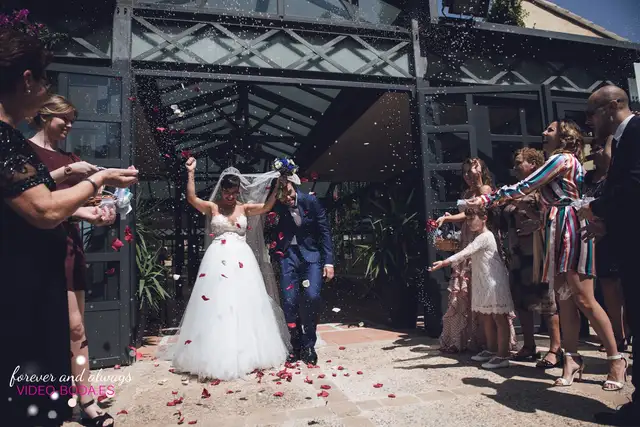 fotografías boda invernadero Huerto Santa Maria