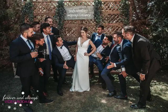 Reportaje boda tamara Asis Sauces Olimar Chiva coctel grupales