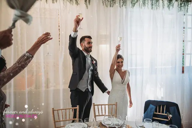 Reportaje boda tamara Asis Sauces Olimar Chiva banquete
