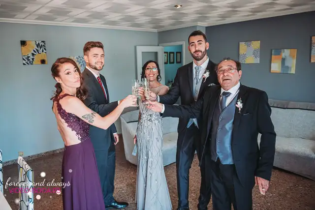 Reportaje boda tamara Asis Sauces Olimar Chiva preparativos