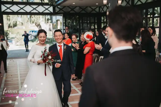 Fotos boda yang & Rubén en el Huerto de Santa María