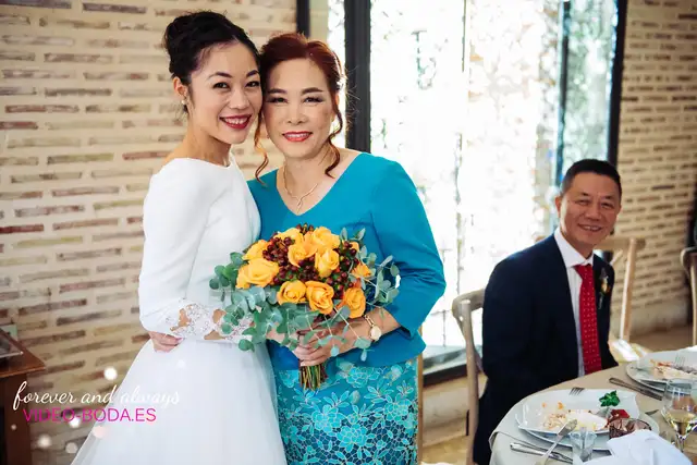 Fotos boda yang & Rubén en el Huerto de Santa María