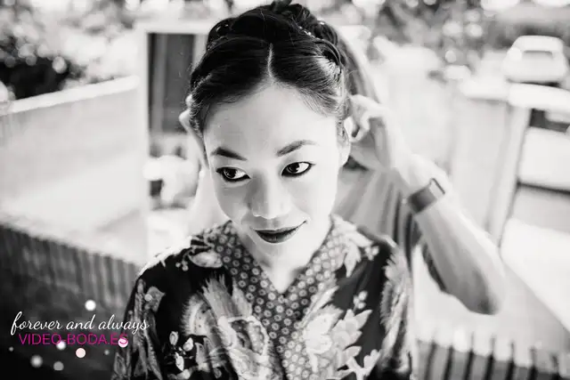 Fotos boda yang & Rubén en el Huerto de Santa María