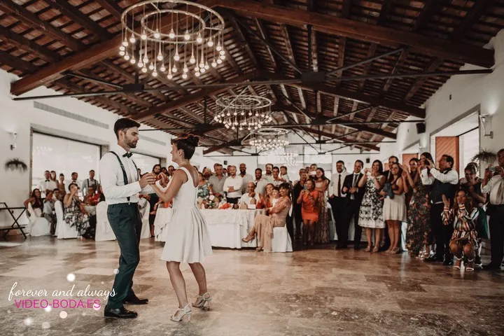 fotografía baile boda