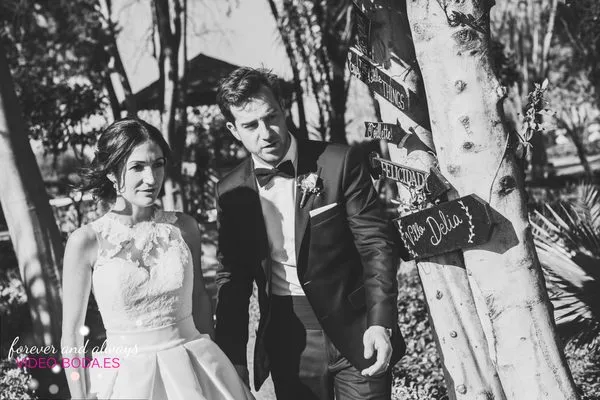 Reportaje de boda villa delia