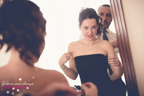 Reportaje de boda villa delia