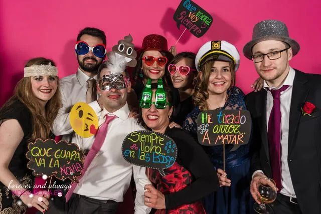 fotografías photocall Lourdes e Isidro Campo Anibal