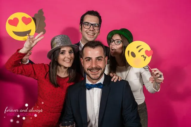 fotografías photocall Lourdes e Isidro Campo Anibal