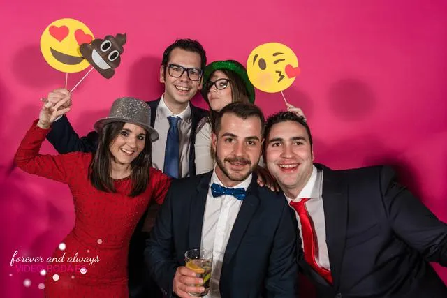 fotografías photocall Lourdes e Isidro Campo Anibal