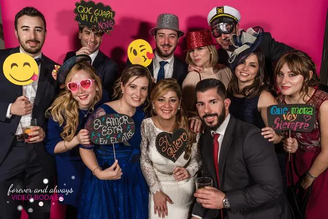 fotografías photocall Lourdes e Isidro Campo Anibal