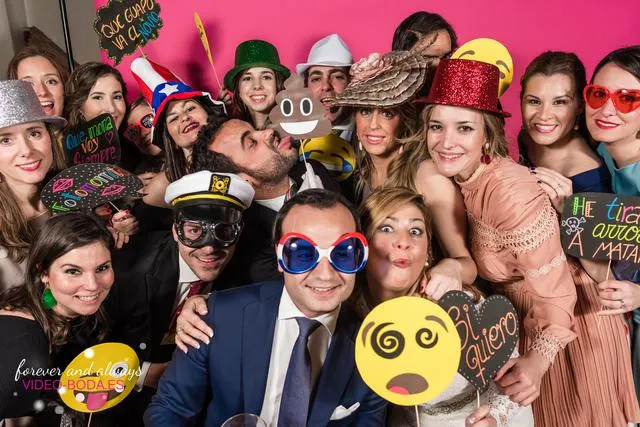 fotografías photocall Lourdes e Isidro Campo Anibal