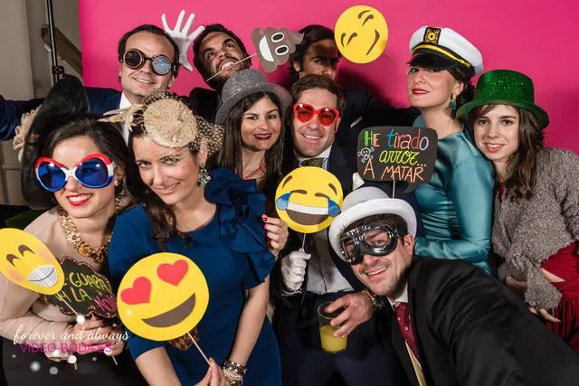 fotografías photocall Lourdes e Isidro Campo Anibal