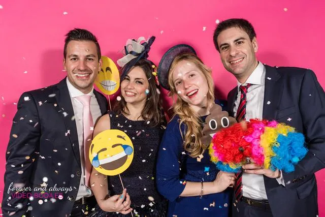 fotografías photocall Lourdes e Isidro Campo Anibal