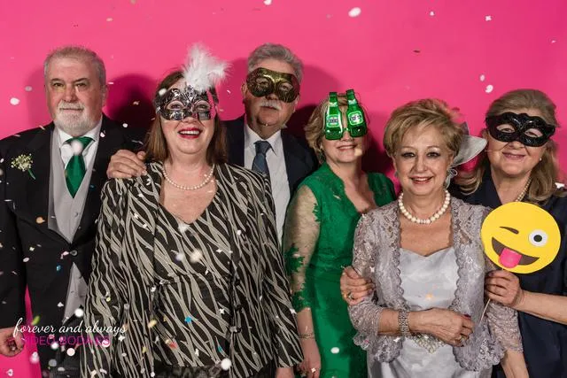 fotografías photocall Lourdes e Isidro Campo Anibal