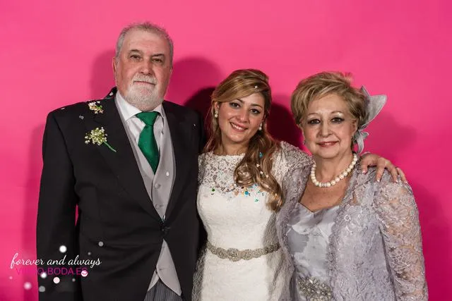 fotografías photocall Lourdes e Isidro Campo Anibal