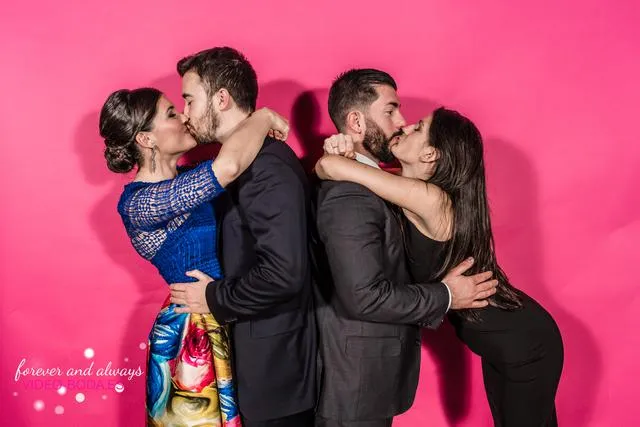 fotografías photocall Lourdes e Isidro Campo Anibal