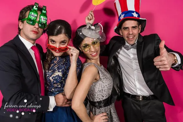 fotografías photocall Lourdes e Isidro Campo Anibal