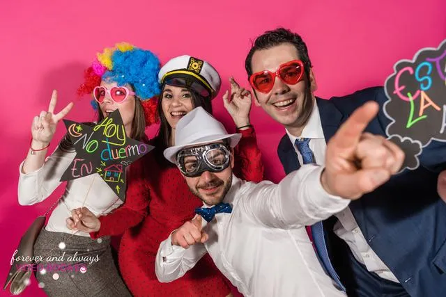 fotografías photocall Lourdes e Isidro Campo Anibal