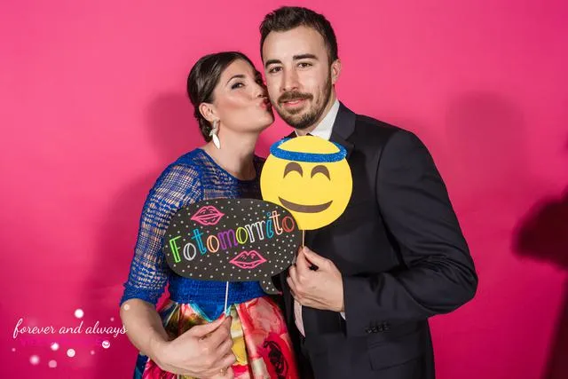 fotografías photocall Lourdes e Isidro Campo Anibal