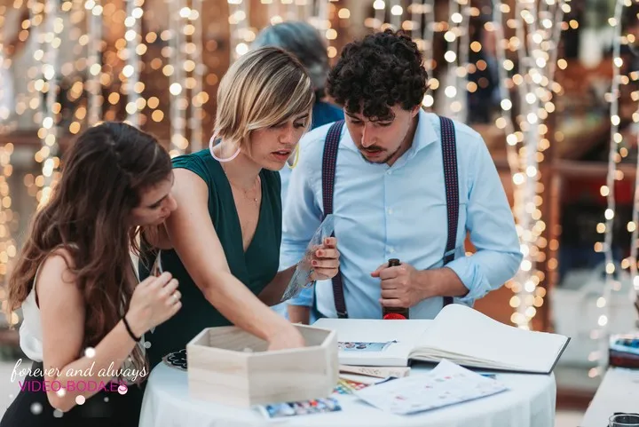 revelado interactivo fotos boda