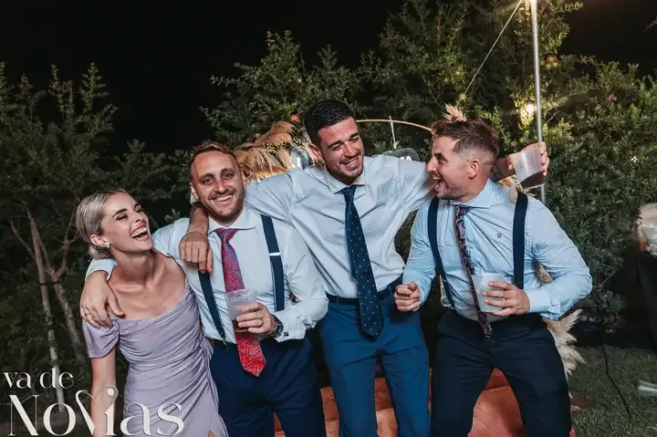 boda el Teular barbara Quino photocall