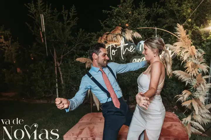 boda el Teular barbara Quino photocall