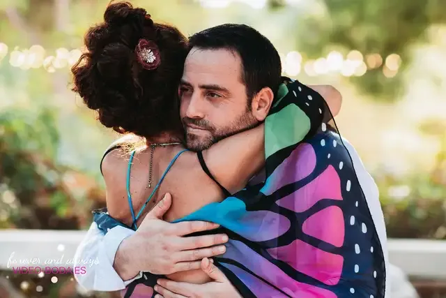 boda masia del carmen Laura Julian fiesta photocall