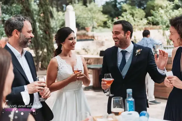 boda masia del carmen Laura Julian coctel