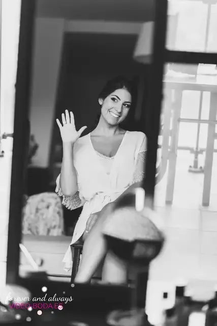 boda masia del carmen Laura Julian BW preparativos