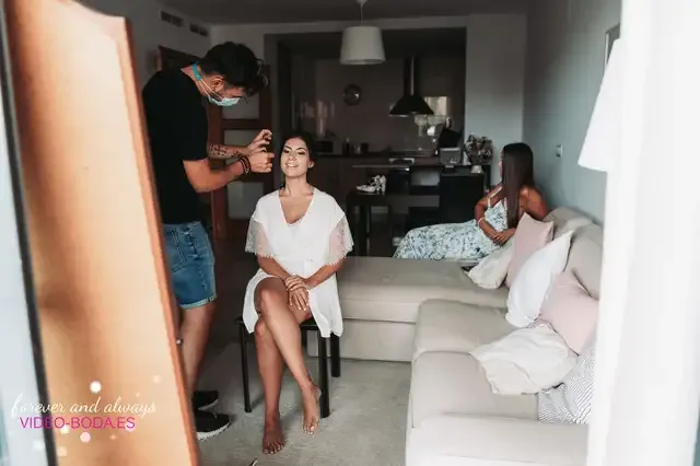 boda masia del carmen Laura Julian preparativos